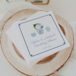 Guardanapo De Papel Festa Elegante de Chá de casamento de Ginger Jar G