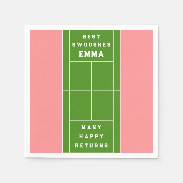 Guardanapo De Papel Festa Engraçada de Tênis (Frente)