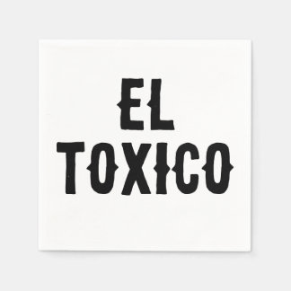 Guardanapo De Papel Festa Engraçada "EL TOXICO" Napkins - Guia Espicur