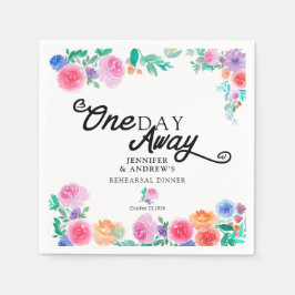 Guardanapo De Papel Festa | Flores Mexicanas | Jantar de Ensaio