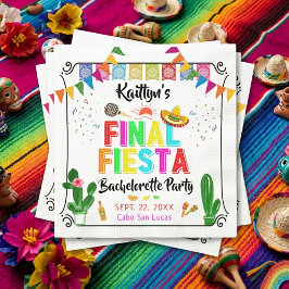 Guardanapo De Papel Festa Mexicana Final de Despedida de Solteira