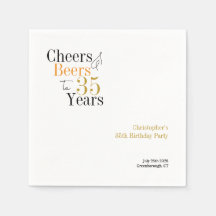 Festa Minimalista de Aniversário de 35 Anos com Ch
