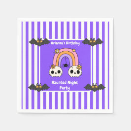 Guardanapo De Papel Festa Noturna Assombrada Aniversário - Noite de Ha