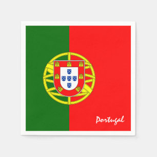 Guardanapo De Papel Festa portuguesa de bandeira e Portugal/esportes