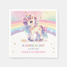 Festa primeiro aniversario Cute Rainbow Princess U