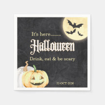 Festa Simples de Halloween Corporativa Preta Doura