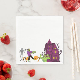 Guardanapo De Papel Festa Zombie Birthday Kids