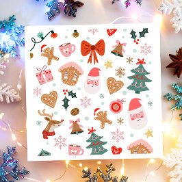 Guardanapo De Papel Festas de Natal Férias Chá de fraldas Aniversário