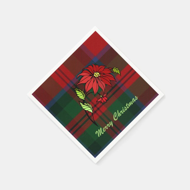 Guardanapo De Papel Festivo Clan MacDuff Xadrez Napkins (Canto)