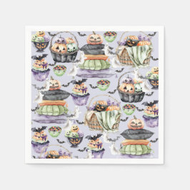 Guardanapo De Papel Festivo Halloween Sleepover