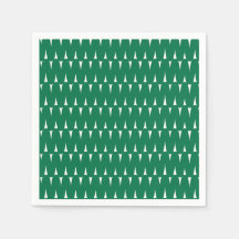 Festivo Retro Brilhante Linhas Verdes Ondas de Nat