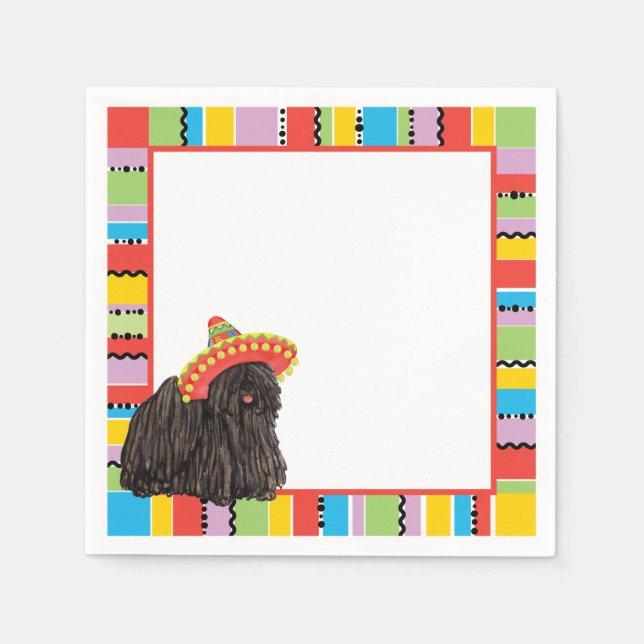 Guardanapo De Papel Fiesta Puli Paper Napkins (Frente)
