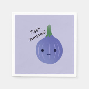 Guardanapo De Papel figgin Fig Pun Incrível