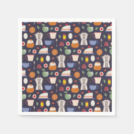 Guardanapo De Papel Fika (Eclipse) - Padrão de Aquarela