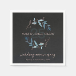 GUARDANAPO DE PAPEL FILA DE PINCO PRETO CORRIGIU A QUALQUER ANO 25 ANI