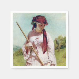 Guardanapo De Papel Filha do agricultor (Beleza Rural)