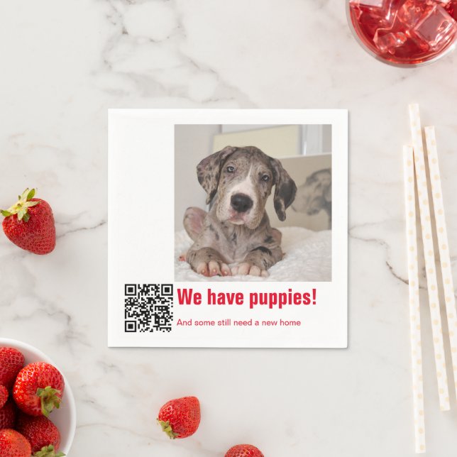 Guardanapo De Papel Filhote de Great Dane à venda (Insitu)