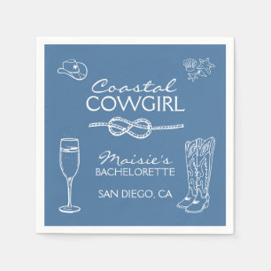 Guardanapo De Papel Fim de Semana de Despedida de Solteira Cowgirl Cos