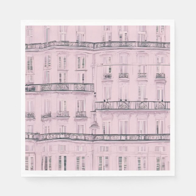 Guardanapo De Papel Fim de semana em Paris (Frente)