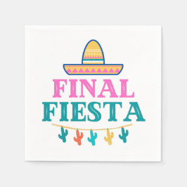 Guardanapo De Papel Final Fiesta Sombrero