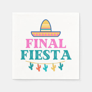 Guardanapo De Papel Final Fiesta Sombrero