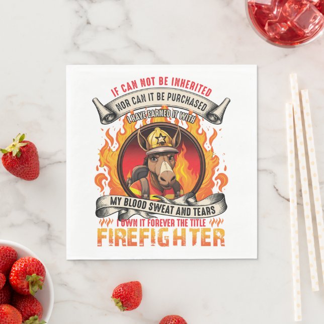 Guardanapo De Papel Fireman Donkey (Insitu)