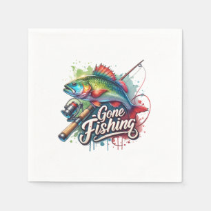 Guardanapo De Papel Fisher Gift Foi Pescar