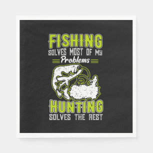 Guardanapo De Papel Fishing Solves Most Of My Problems