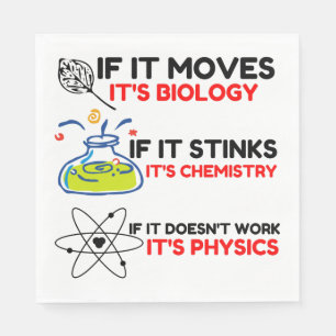 Guardanapo De Papel FÍSICA DA QUÍMICA BIOLÓGICA DA Ciência