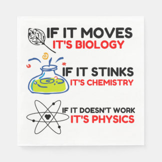 Guardanapo De Papel FÍSICA DA QUÍMICA BIOLÓGICA DA Ciência