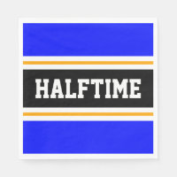 Fita-HALFTIME Preta-Amarela-Atlética Azul-Amarelo-