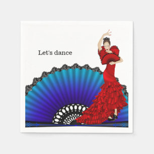 Guardanapo De Papel Flamenco