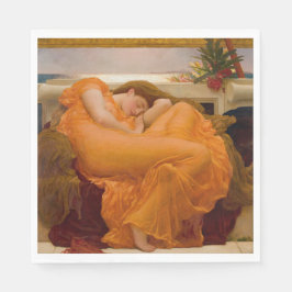 Guardanapo De Papel Flaming June (por Frederic Leighton)