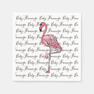 Guardanapo De Papel Flamingo flamingo cor-de-rosa, ave tropical rosa
