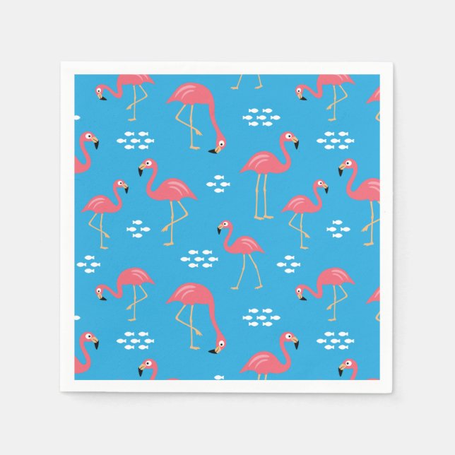 Guardanapo De Papel Flamingo Napkins (Frente)