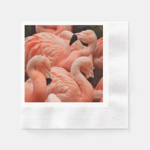 Guardanapo De Papel Flamingos cor-de-rosa