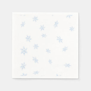 Guardanapo De Papel Flocos de neve