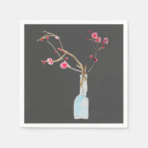 Guardanapo De Papel Flor de cereja rosa com sakura