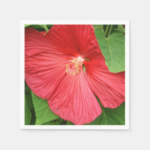 Guardanapo De Papel Flor de Hibiscus Brilhante Magenta