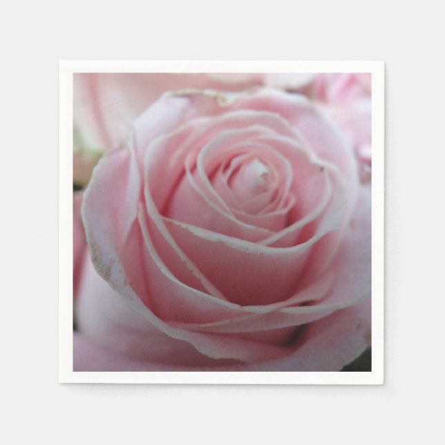 Guardanapo De Papel Flor de Rosa (Frente)