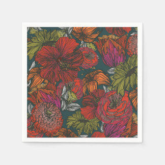 Guardanapo De Papel Flor Medley