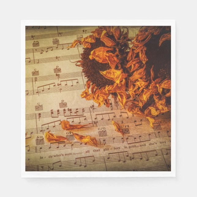 Guardanapo De Papel Flor para Criança (Frente)