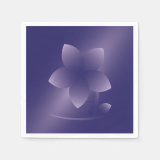 Guardanapo De Papel Flor violeta
