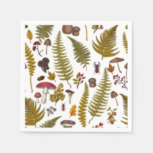 Guardanapo De Papel Flora e fauna florestais 2