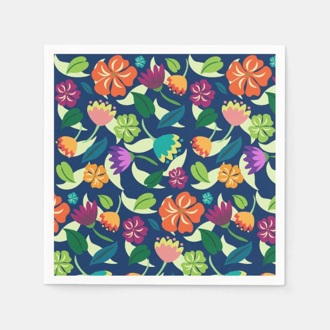 Guardanapo De Papel Floral (Frente)