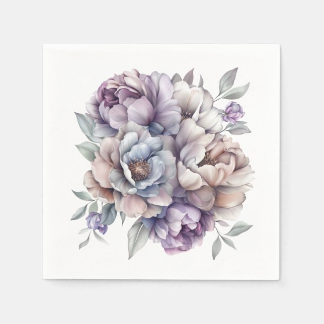 Guardanapo De Papel Floral (Frente)