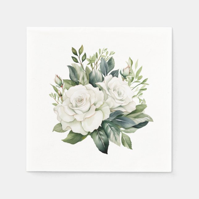 Guardanapo De Papel Floral (Frente)