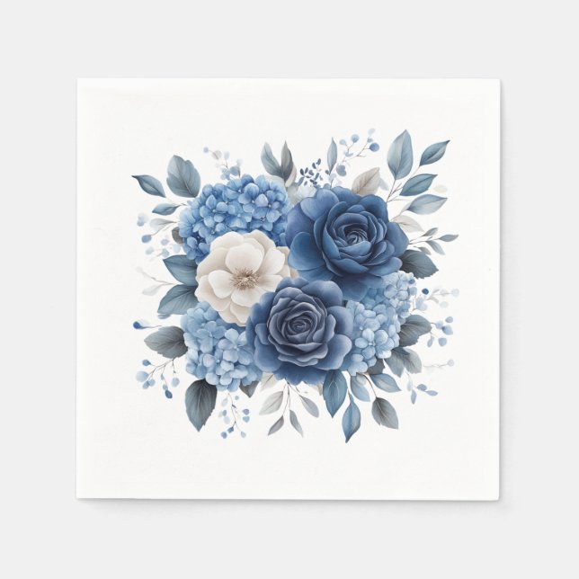 Guardanapo De Papel Floral (Frente)