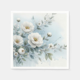 Guardanapo De Papel floral de casamento