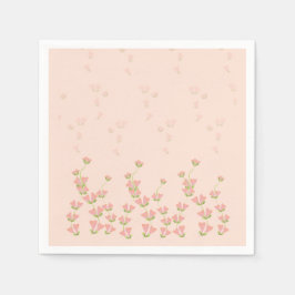 Guardanapo De Papel Floral Fantasias